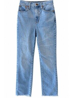 Madewell The Perfect Vintage Jean Light Wash Denim Jeans Size 26
